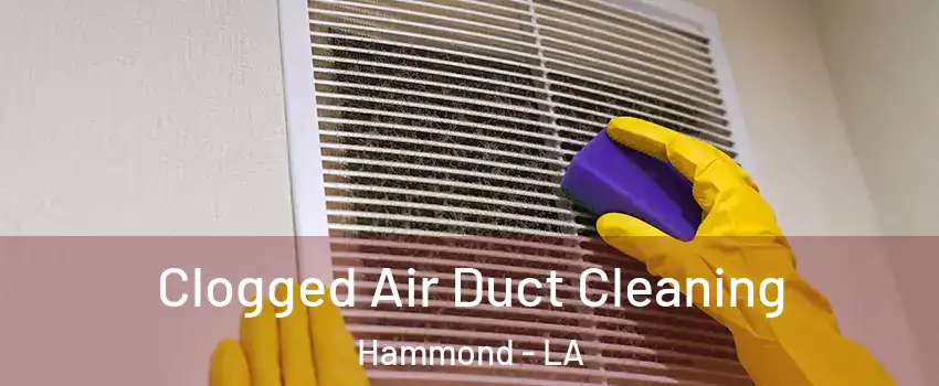  Clogged Air Duct Cleaning Hammond - LA