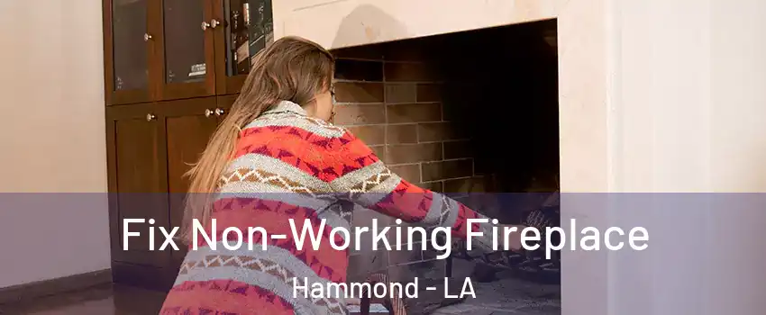  Fix Non-Working Fireplace Hammond - LA
