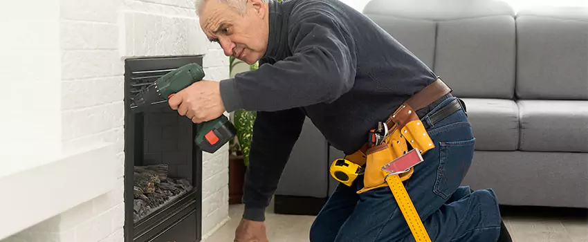 New Indoor Fireplace Installation in Hammond, Louisiana