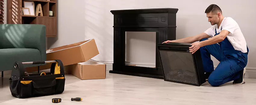 Old Rusted Metal Fireplace Repair And Replacement in Hammond, LA