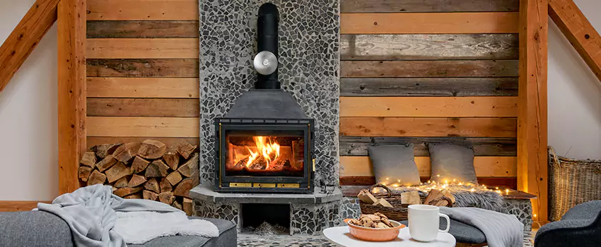 Thelin Hearth Products Direct Vent Gas Stove Fireplace Inspection in Hammond, Louisiana