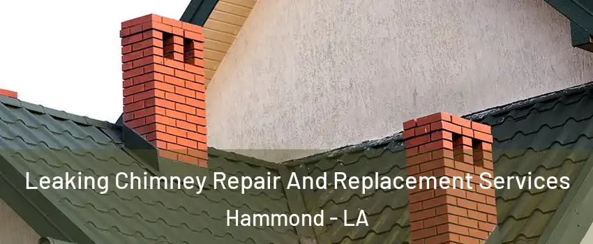  Leaking Chimney Repair And Replacement Services Hammond - LA